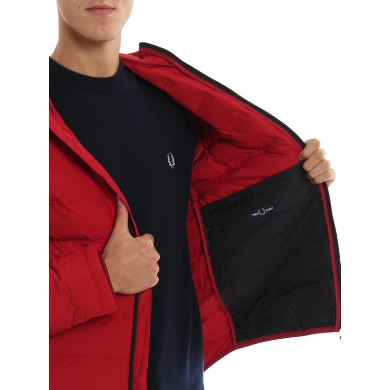 Fred Perry Hooded Quilted Puffer Jacket J7516/I56