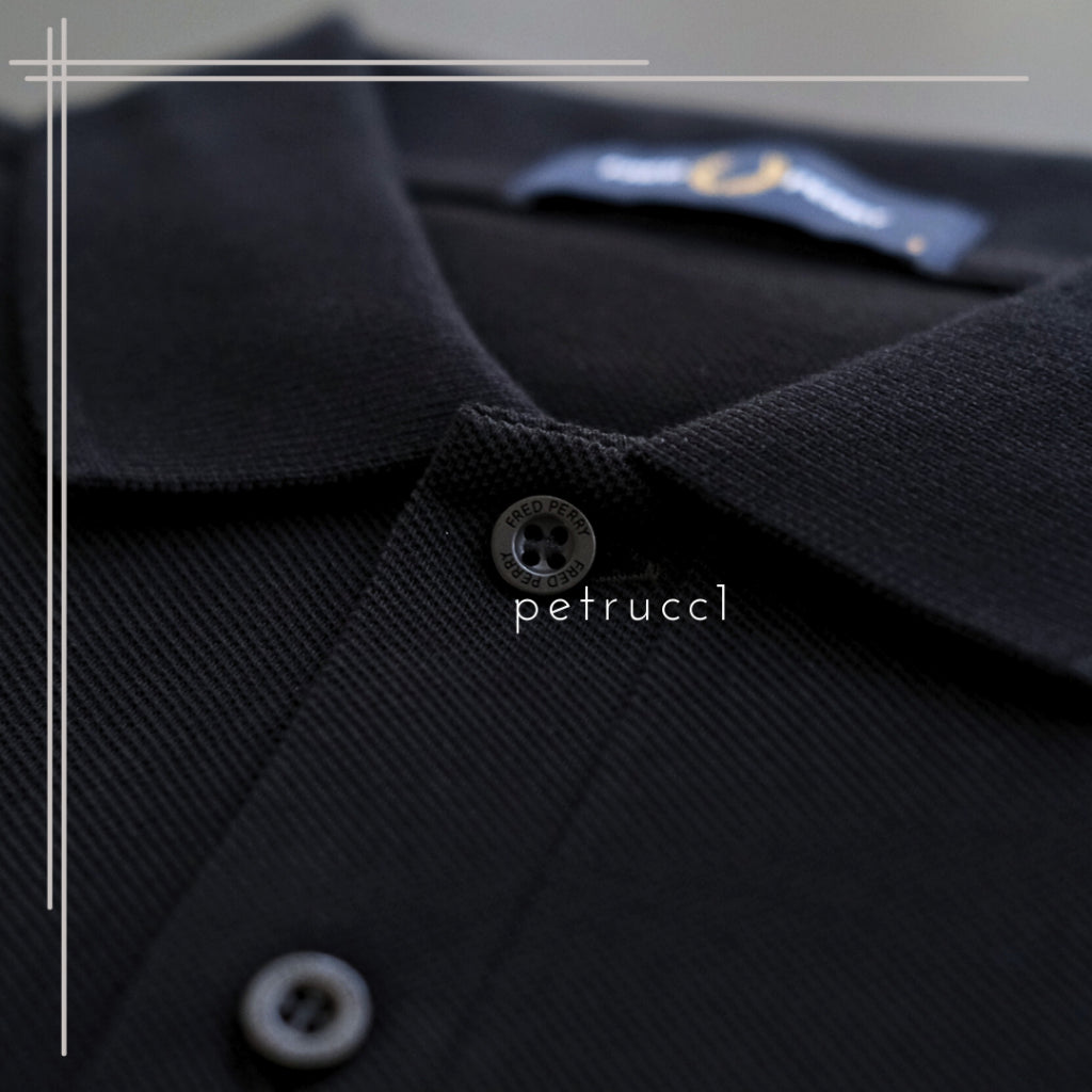 FRED PERRY Polo Shirt Original Cowo Branded Cotton Pria Man M6000/906