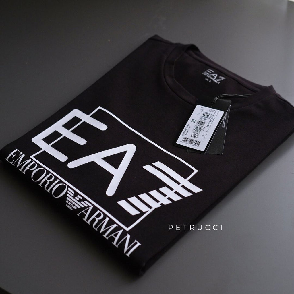 EMPORIO ARMANI EA7 Visibility Pima Cotton T-Shirt 3RPT62 PJ03Z