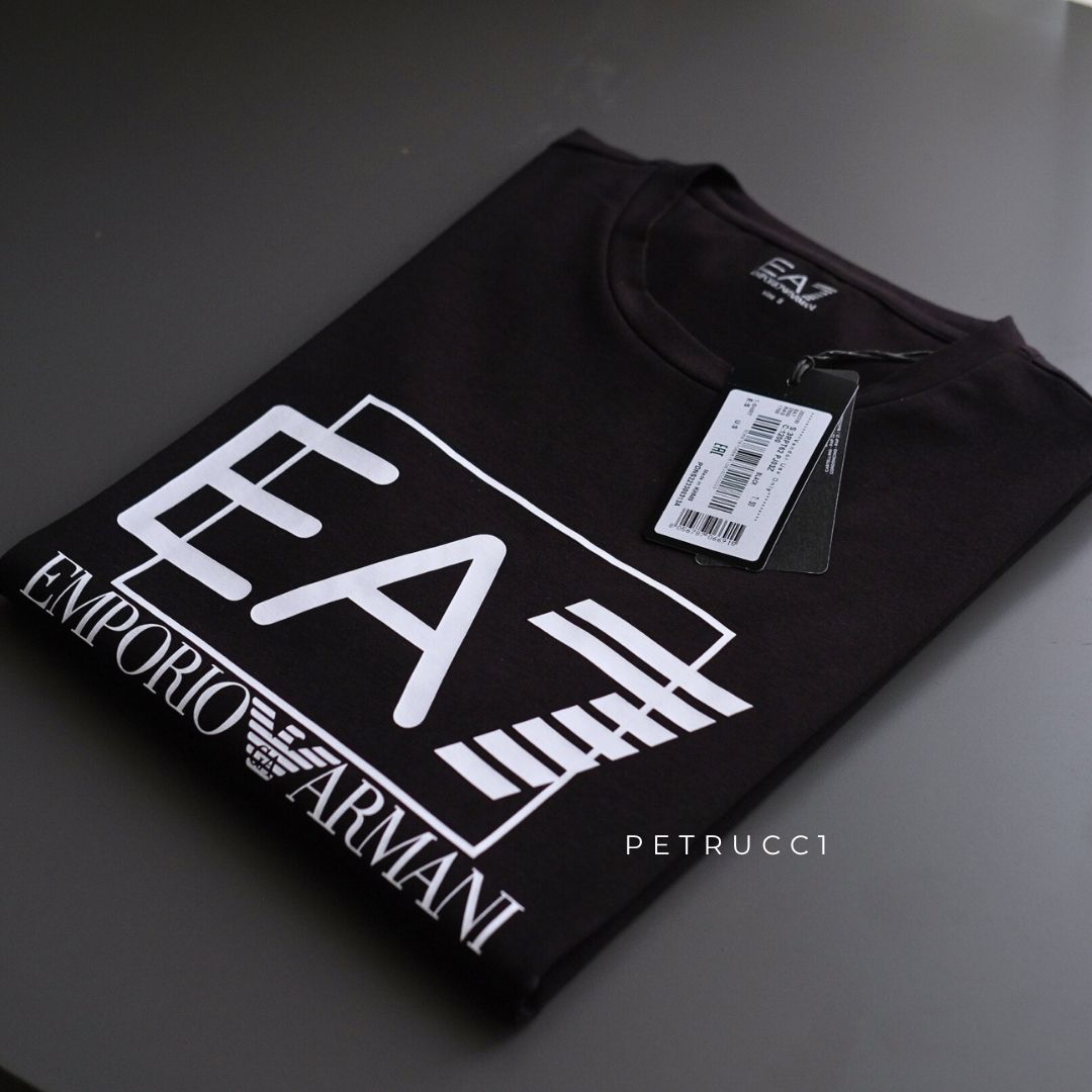 EMPORIO ARMANI EA7 Visibility Pima Cotton T-Shirt 3RPT62 PJ03Z
