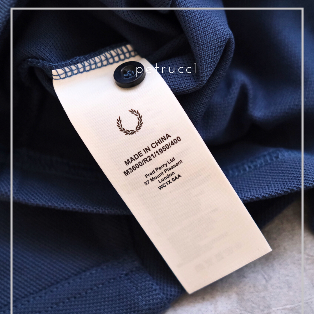 Fred Perry Original Cowo Kaos Polo Shirt Original Pria M3600/R21