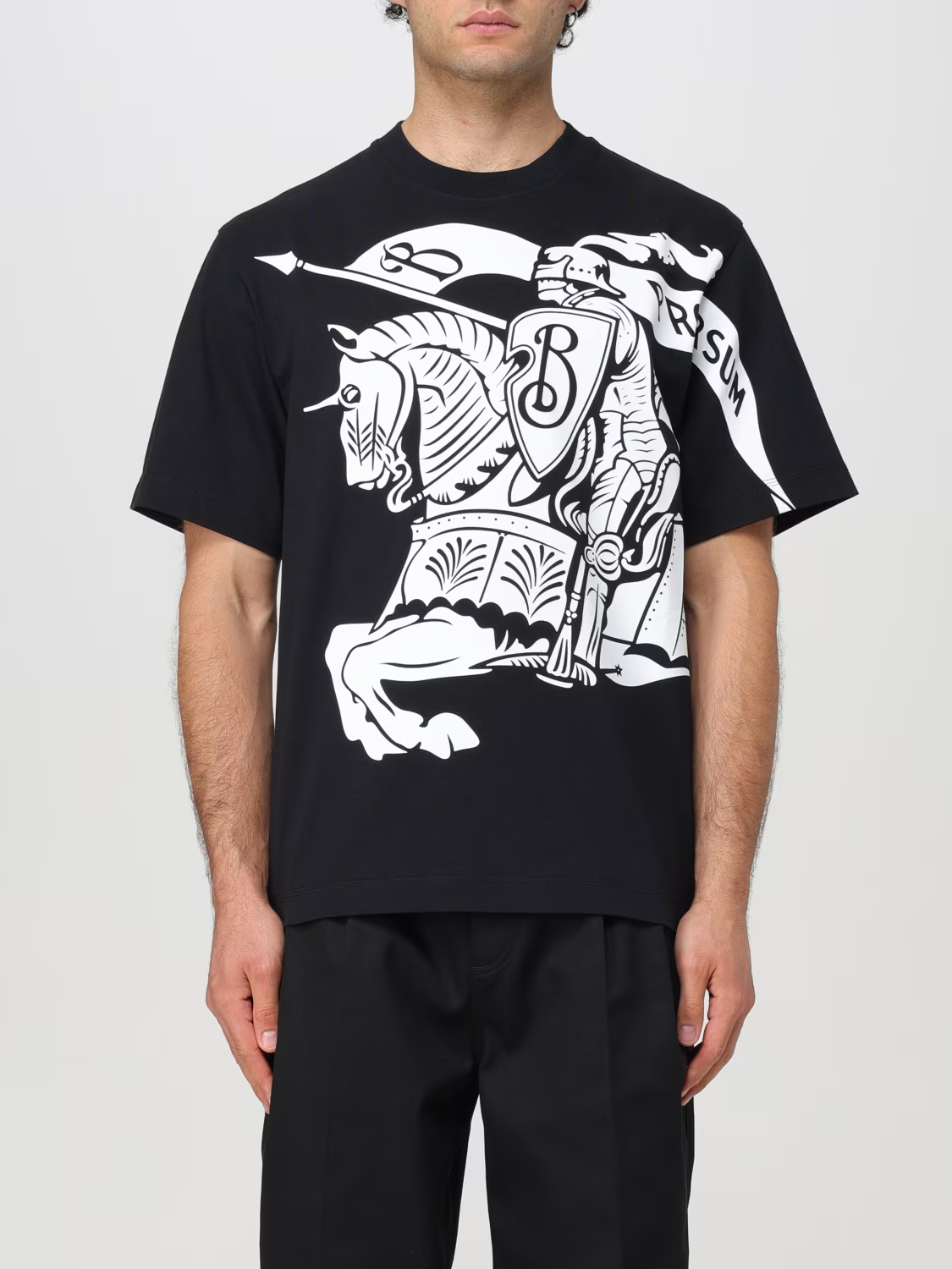 BURBERRY EKD Cotton T shirt 8095058