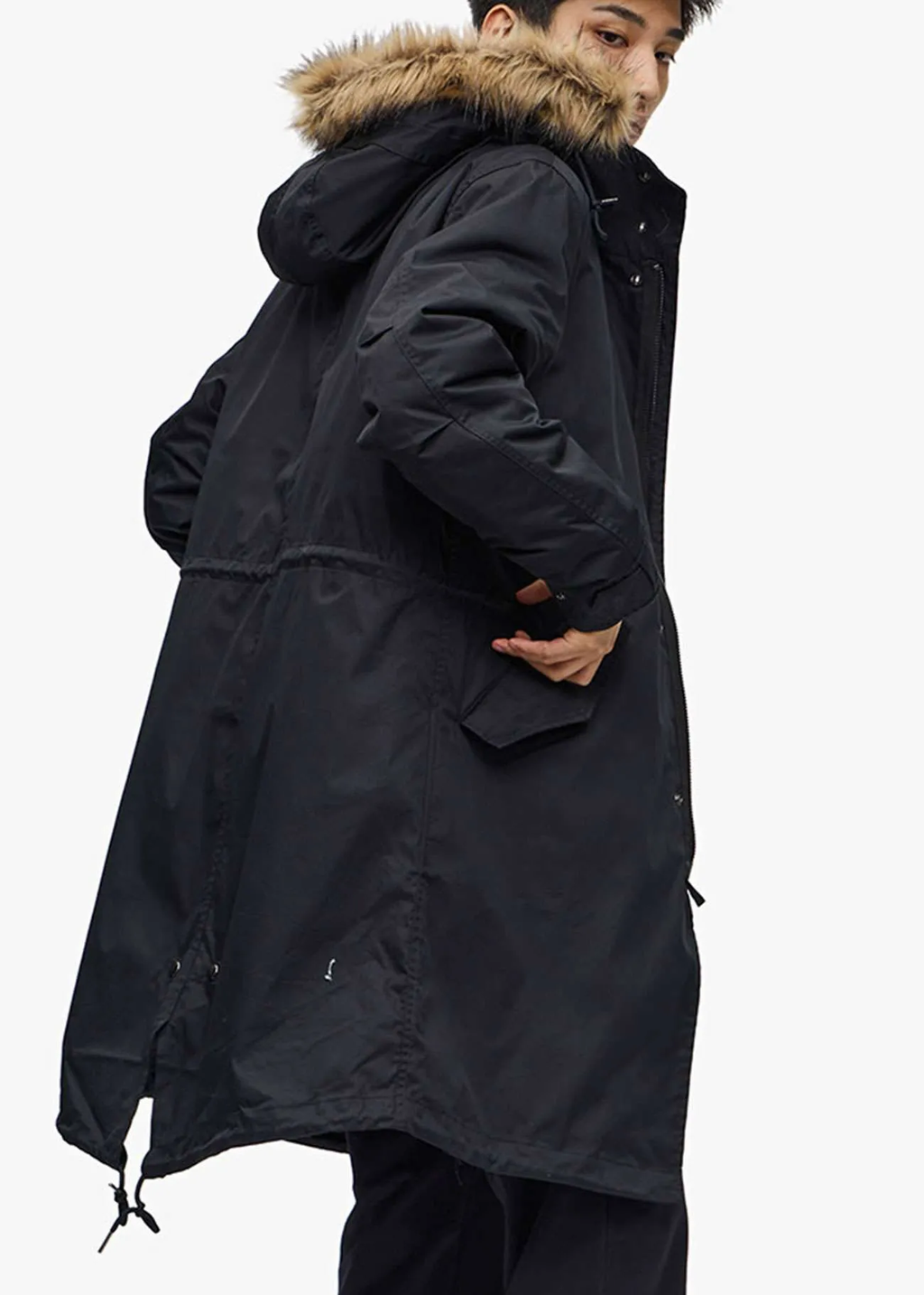 Fred Perry Womens Zip-In Liner Fishtail Parka J6104/102