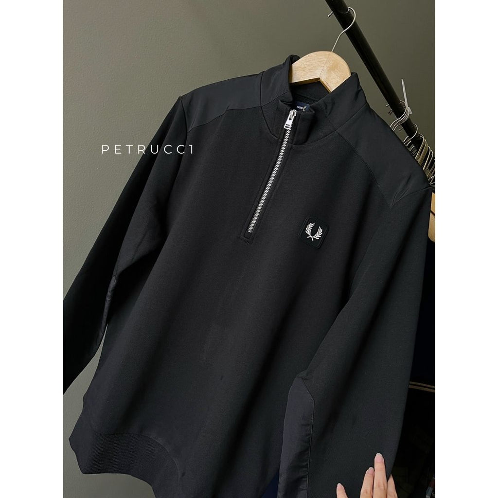 Fred Perry Half Zip Badge Track Jacket SM1163/102