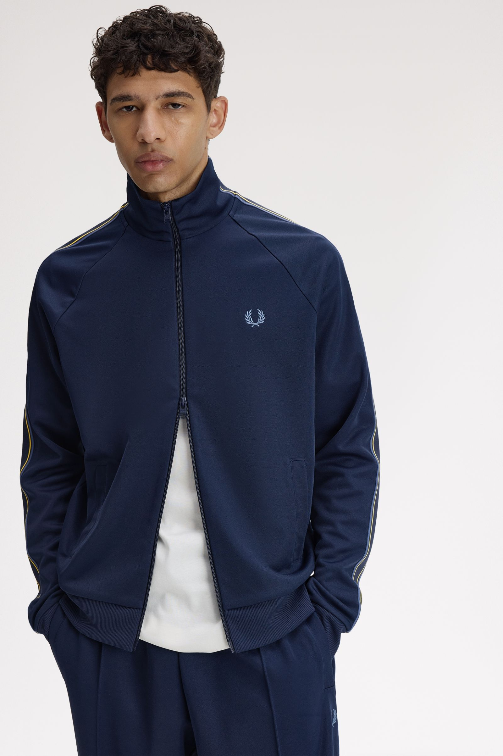 Fred Perry Tramline Tape Track Jacket J2309/X86