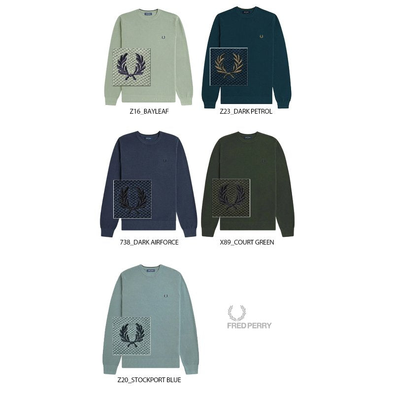 FRED PERRY Sweatshirt Long Sleeve Lengan panjang K1309