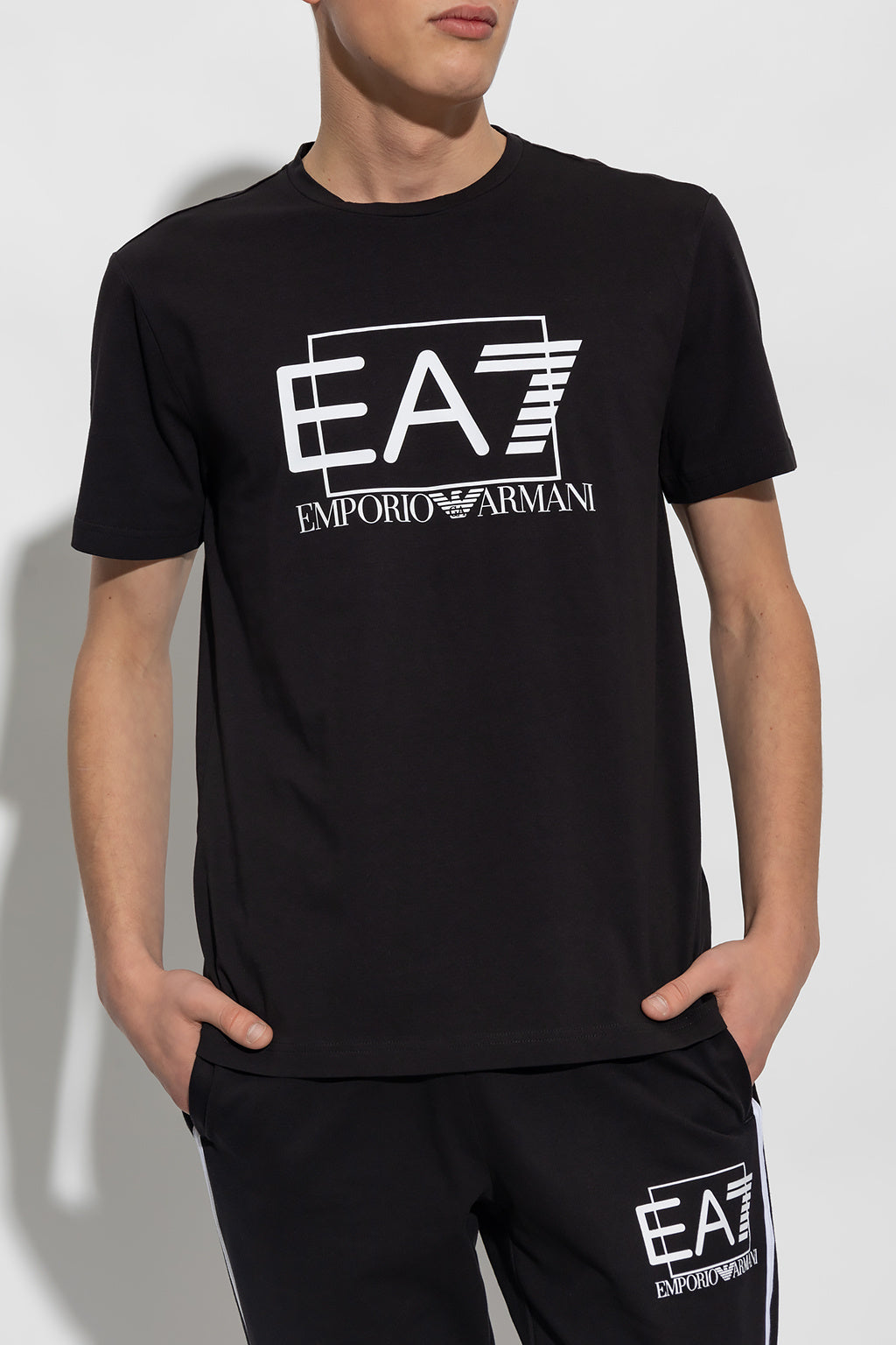 EMPORIO ARMANI EA7 Visibility Pima Cotton T-Shirt 3RPT62 PJ03Z
