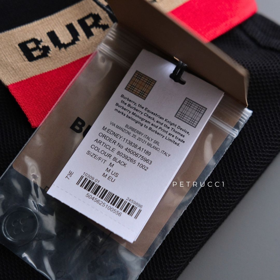 BURBERRY Edney Contrasting Collar Polo Shirt 8039265