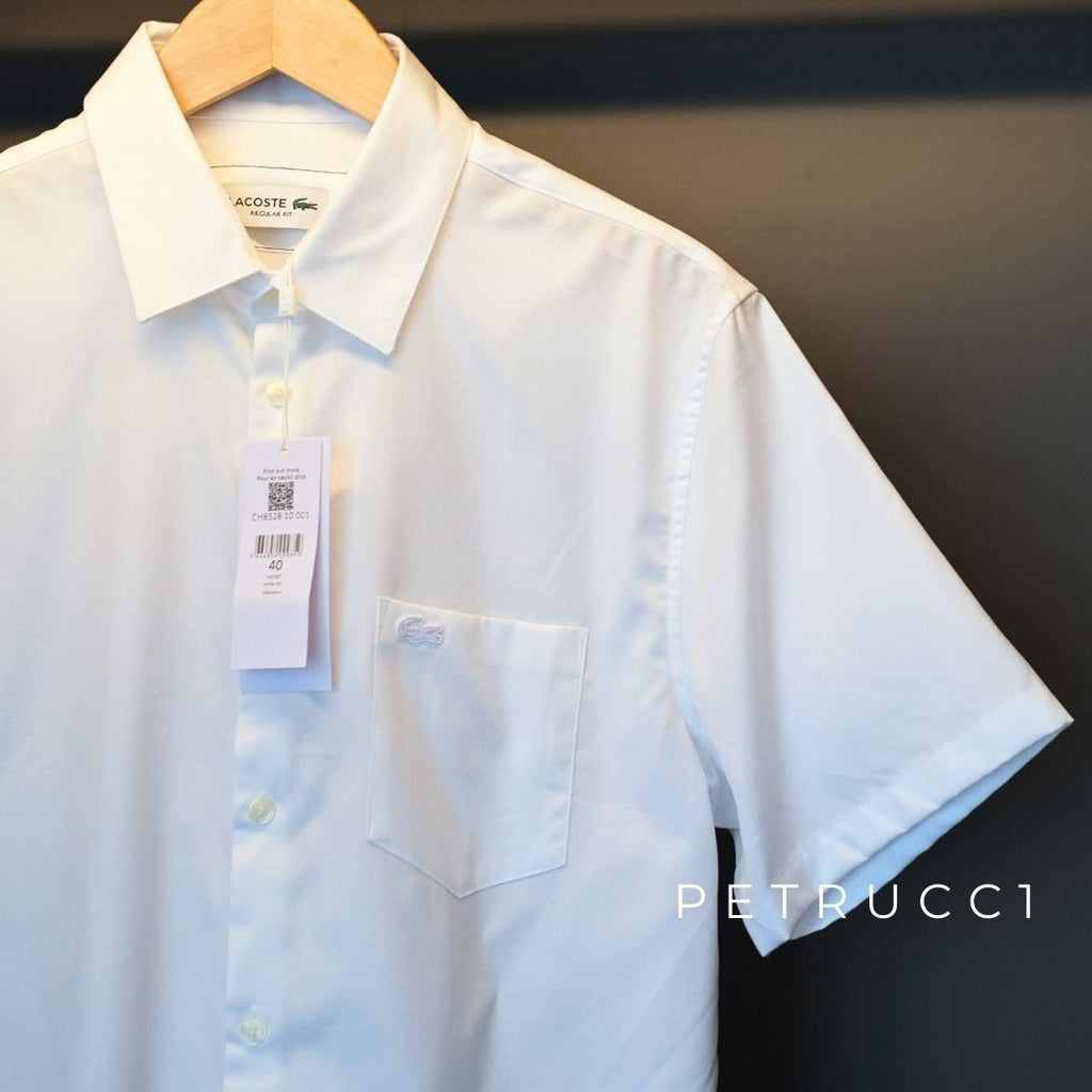 LACOSTE Regular Fit Short Sleeved Cotton Shirt CH8528