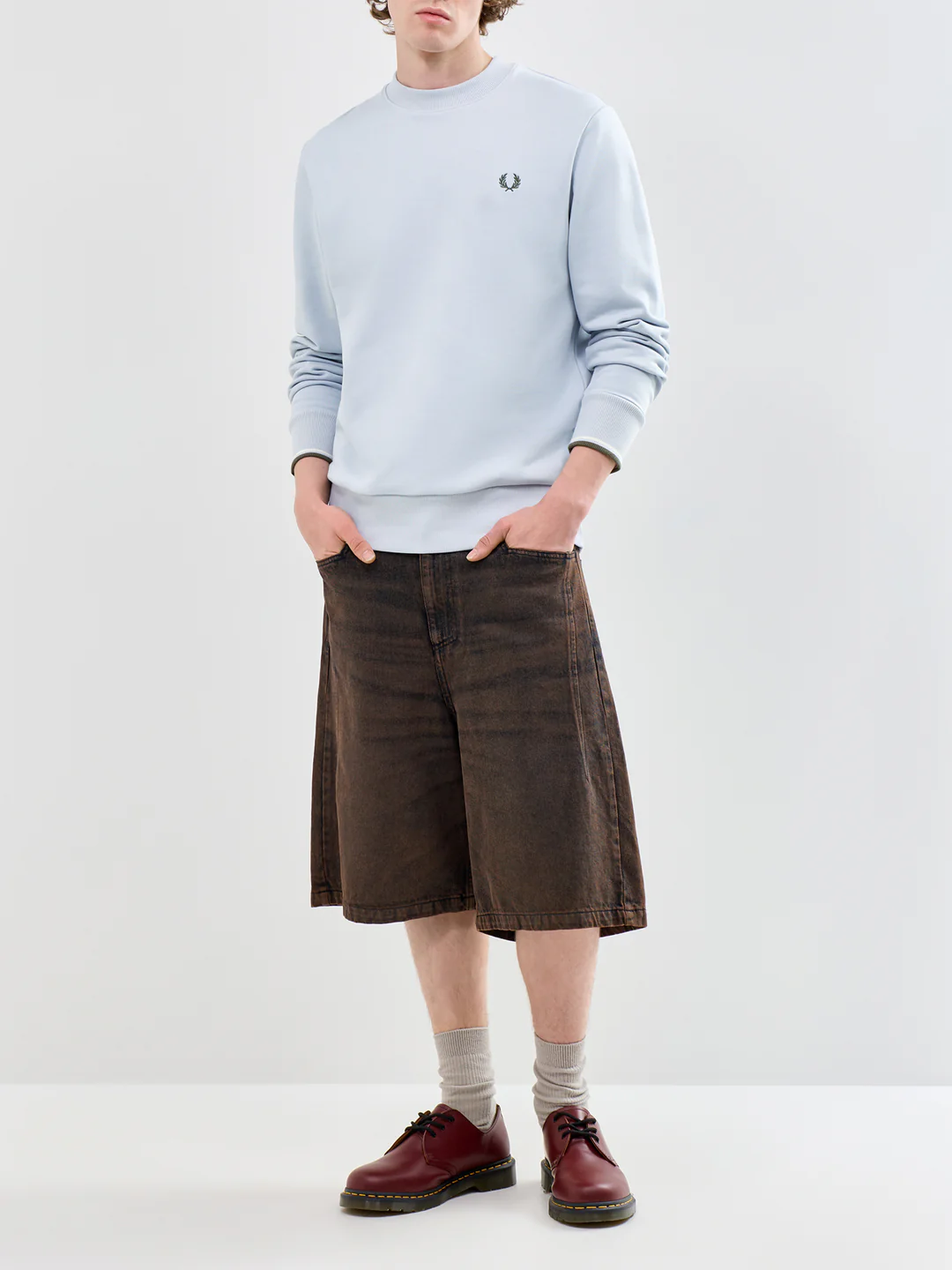 Fred Perry Crew Neck Sweatshirt M7535/80B