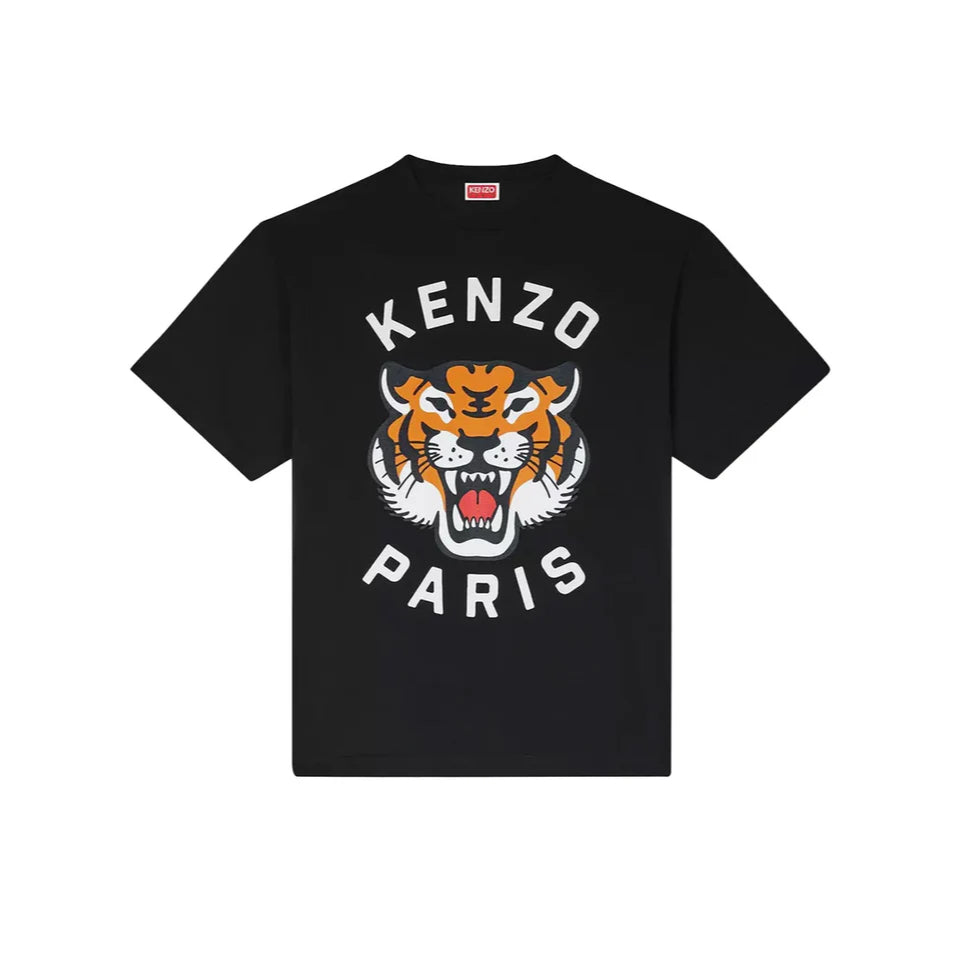 Kenzo Embroidered Lucky Tiger Cotton T-Shirt 68TS008