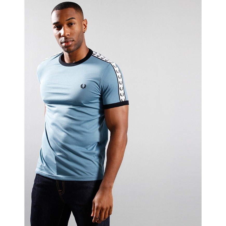 Fred Perry Original T shirt Tee kaos Cowo Pria Man M6347/E79