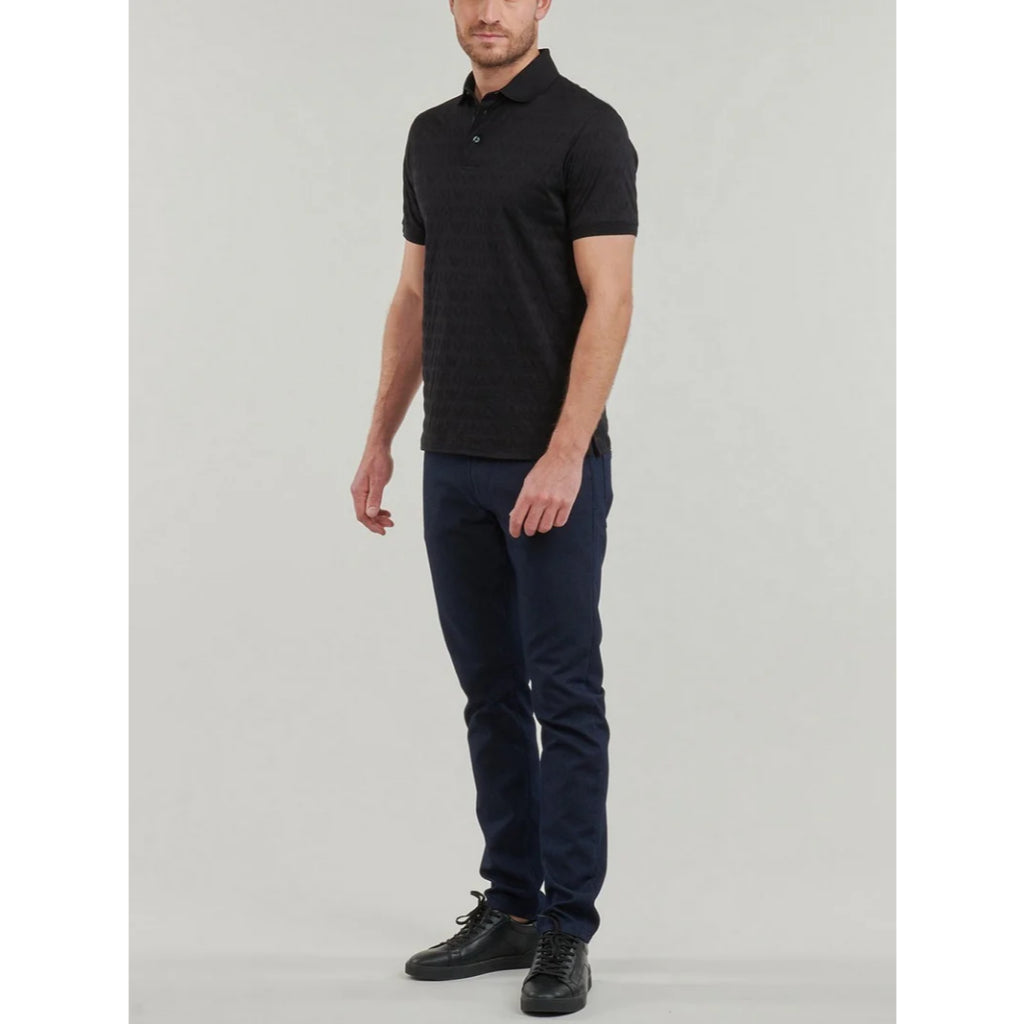 EMPORIO ARMANI EA7 Jacquard Polo Collar  3D1FM8