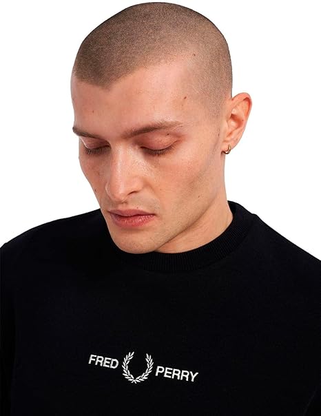 Fred Perry Embroidered Sweatshirt Sweater M2644/102