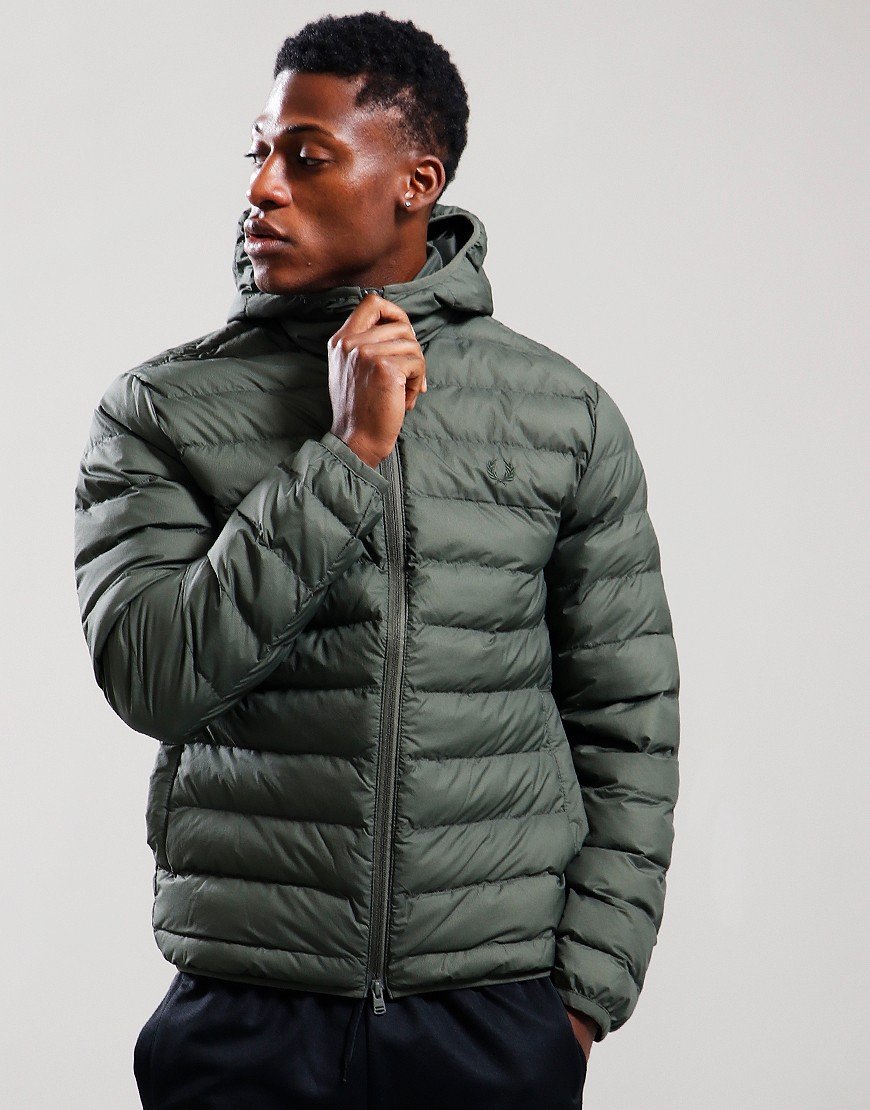 Fred Perry Hooded Insulated Jacket Puffer J8553/W19