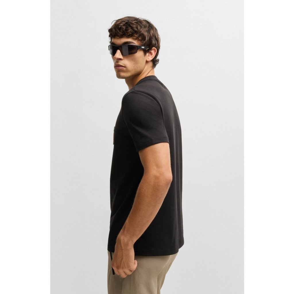 BOSS Stretch-cotton T-shirt with large logo Tee TL Logo 50535170