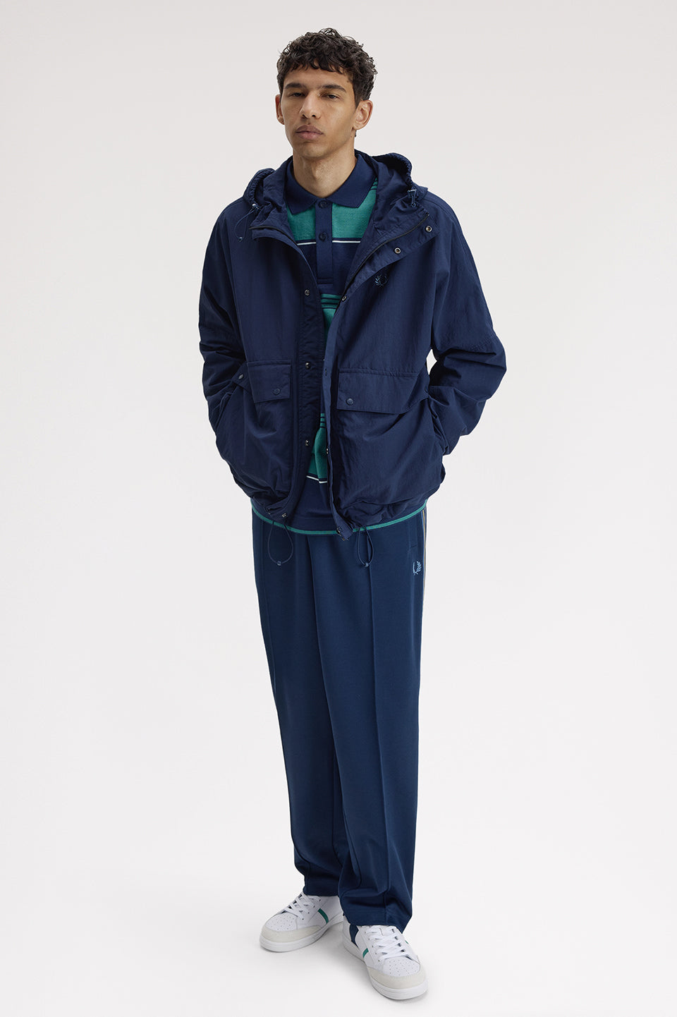 Fred Perry Cropped Ripstop Parka J2323/X86