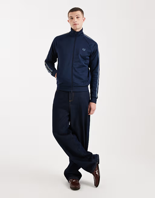 Fred Perry Tramline Tape Track Jacket J2309/X86