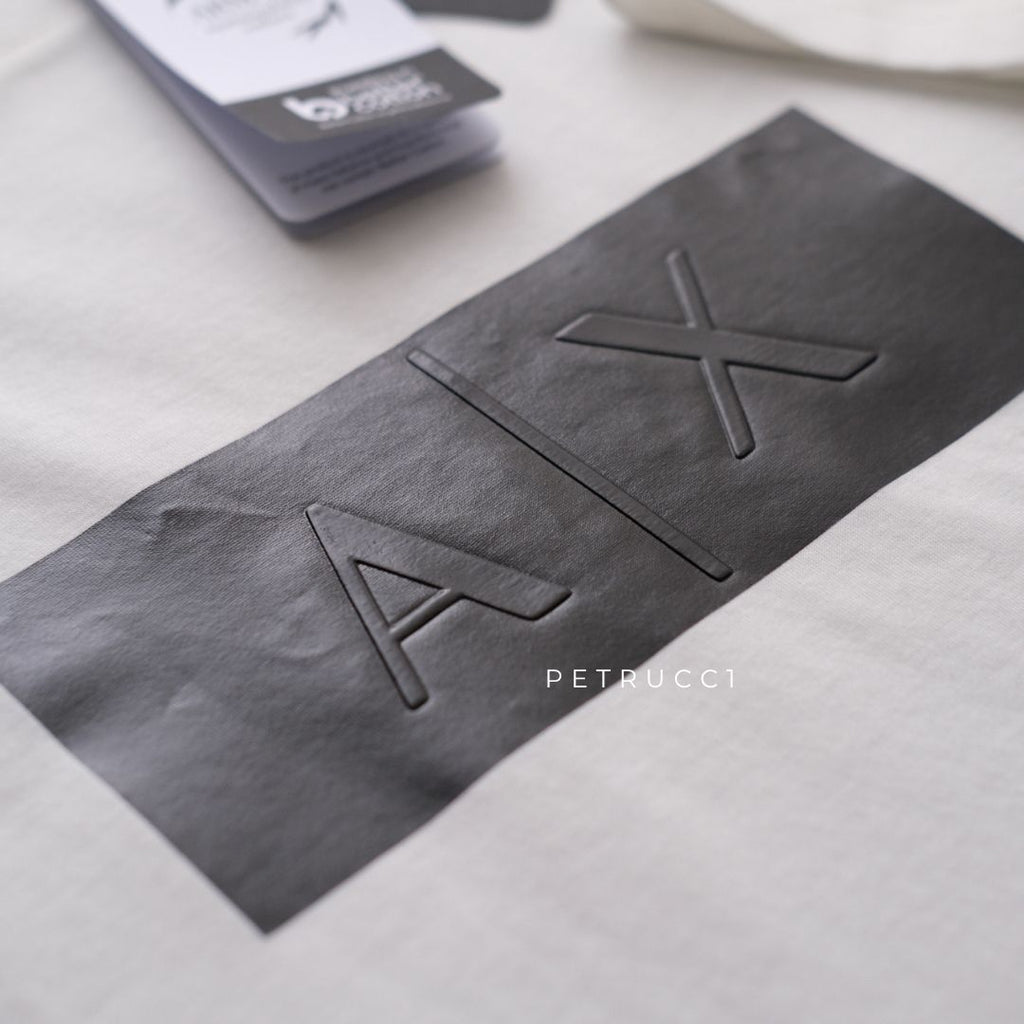 ARMANI EXCHANGE Vinyl Logo Print T Shirt XM000786
