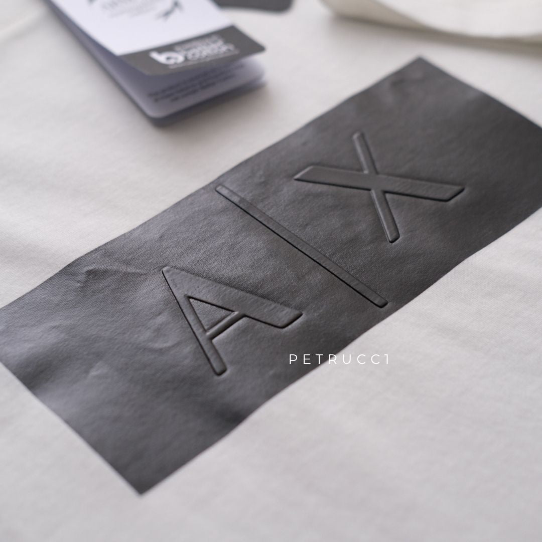 ARMANI EXCHANGE Vinyl Logo Print T Shirt XM000786