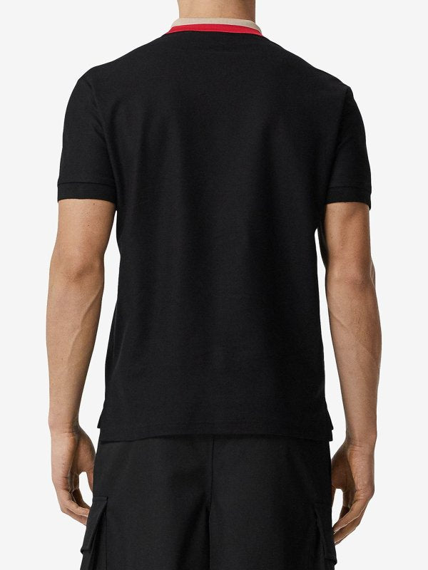 BURBERRY Edney Contrasting Collar Polo Shirt 8039265