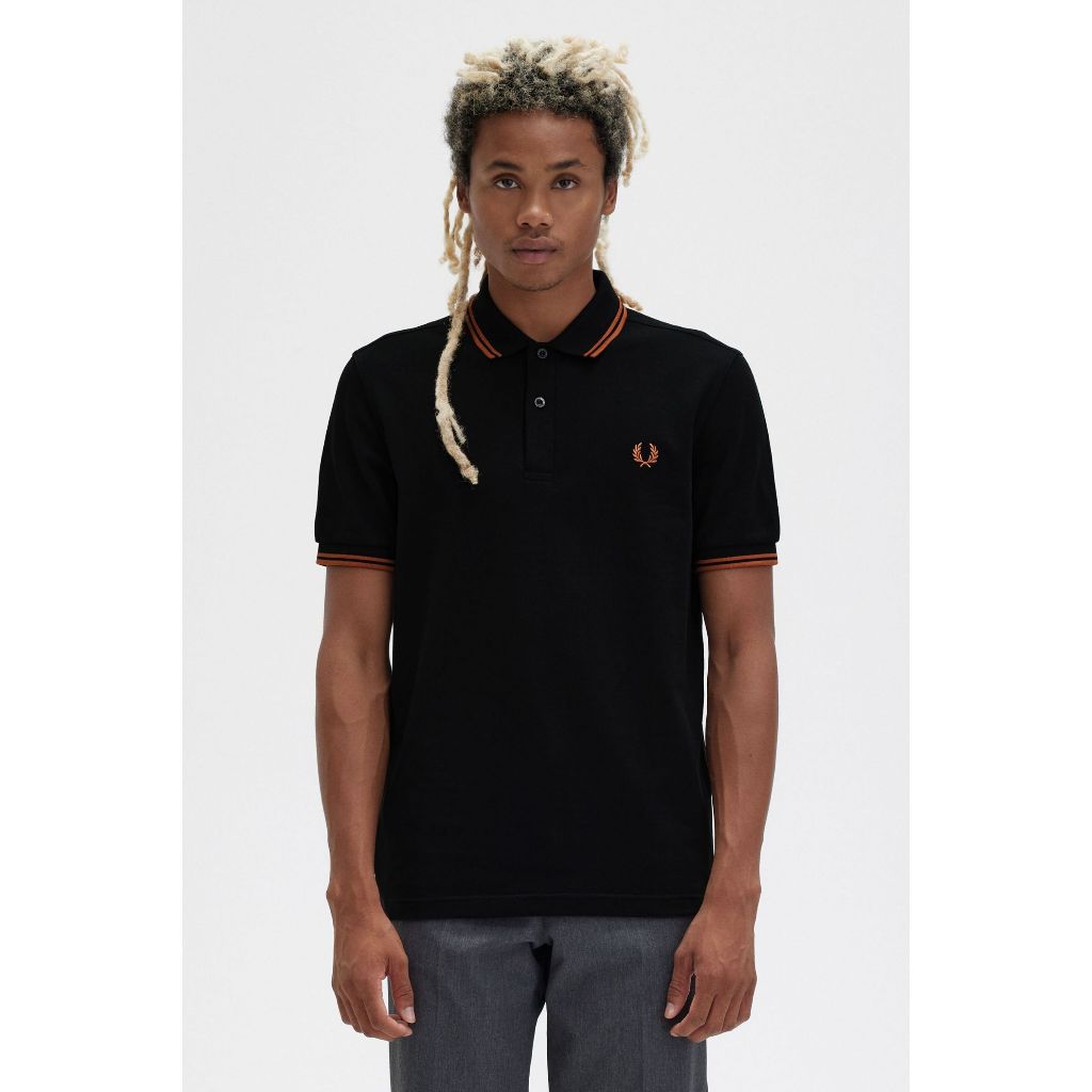 Fred Perry Original Polo Shirt Kaos Cowo M3600/S38