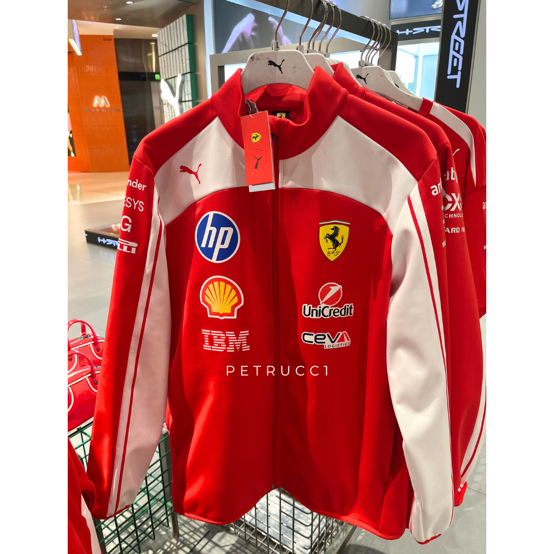 F1 FERRARI 2026 Scuderia Ferrari HP Replica Drivers Softshell Jacket Men