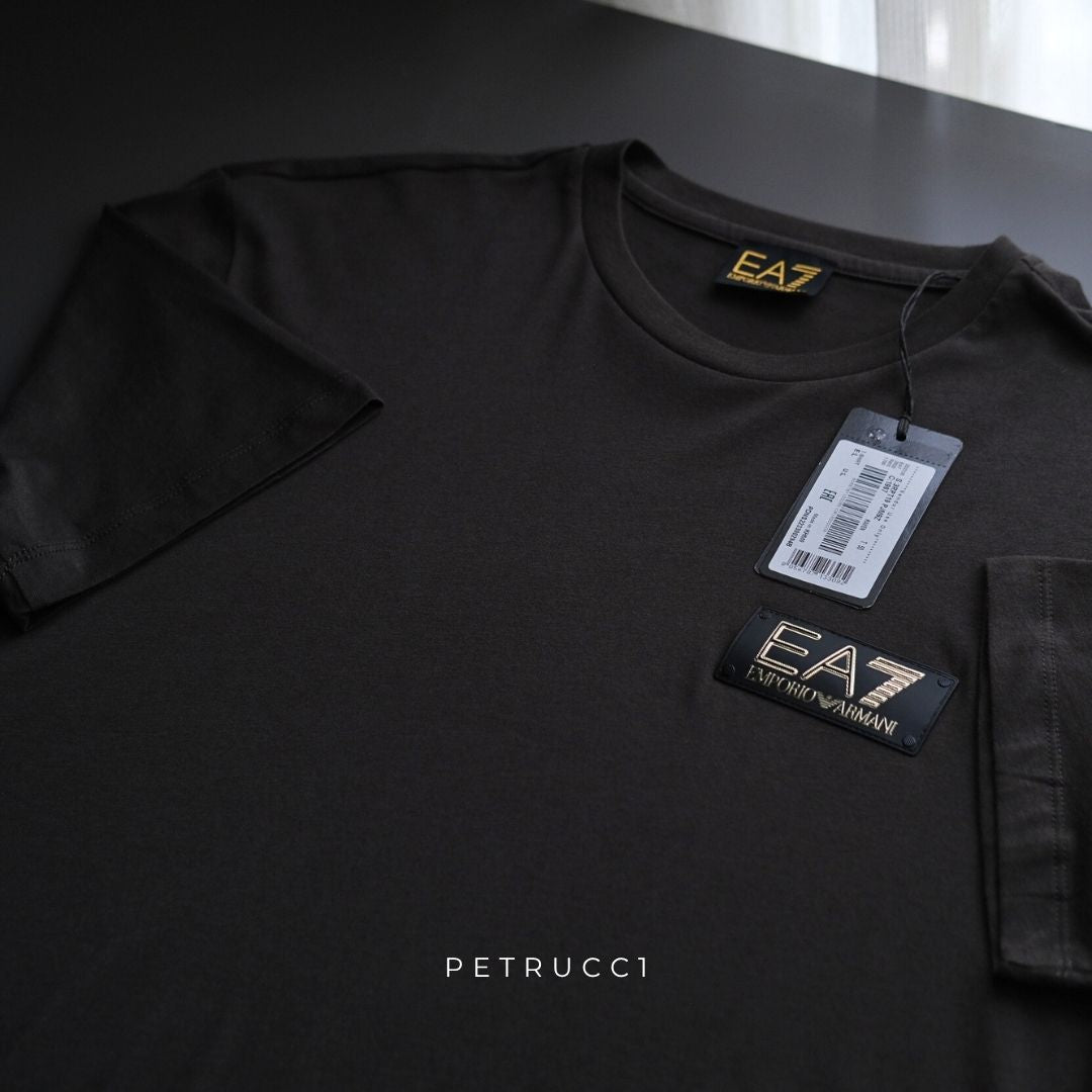 EMPORIO ARMANI EA7 Gold Label Short Sleeve T Shirt  3RPT19 PJM9Z