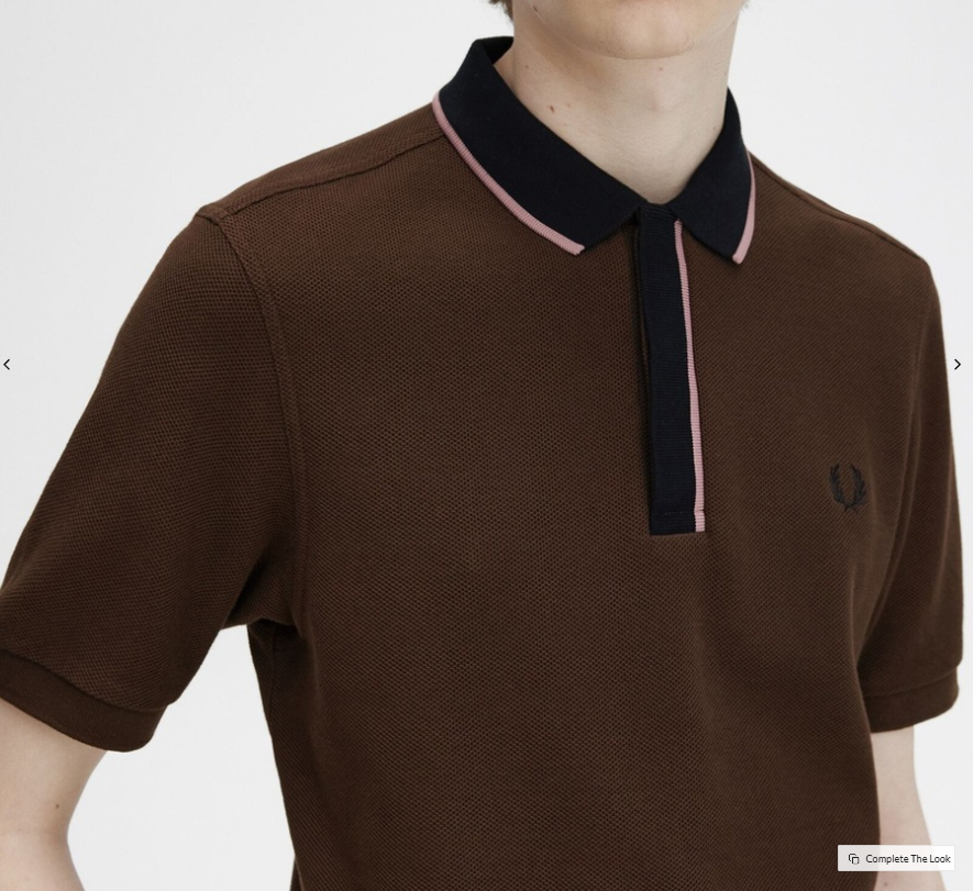 Fred Perry Concealed Placket Polo Shirt M6660/Q21