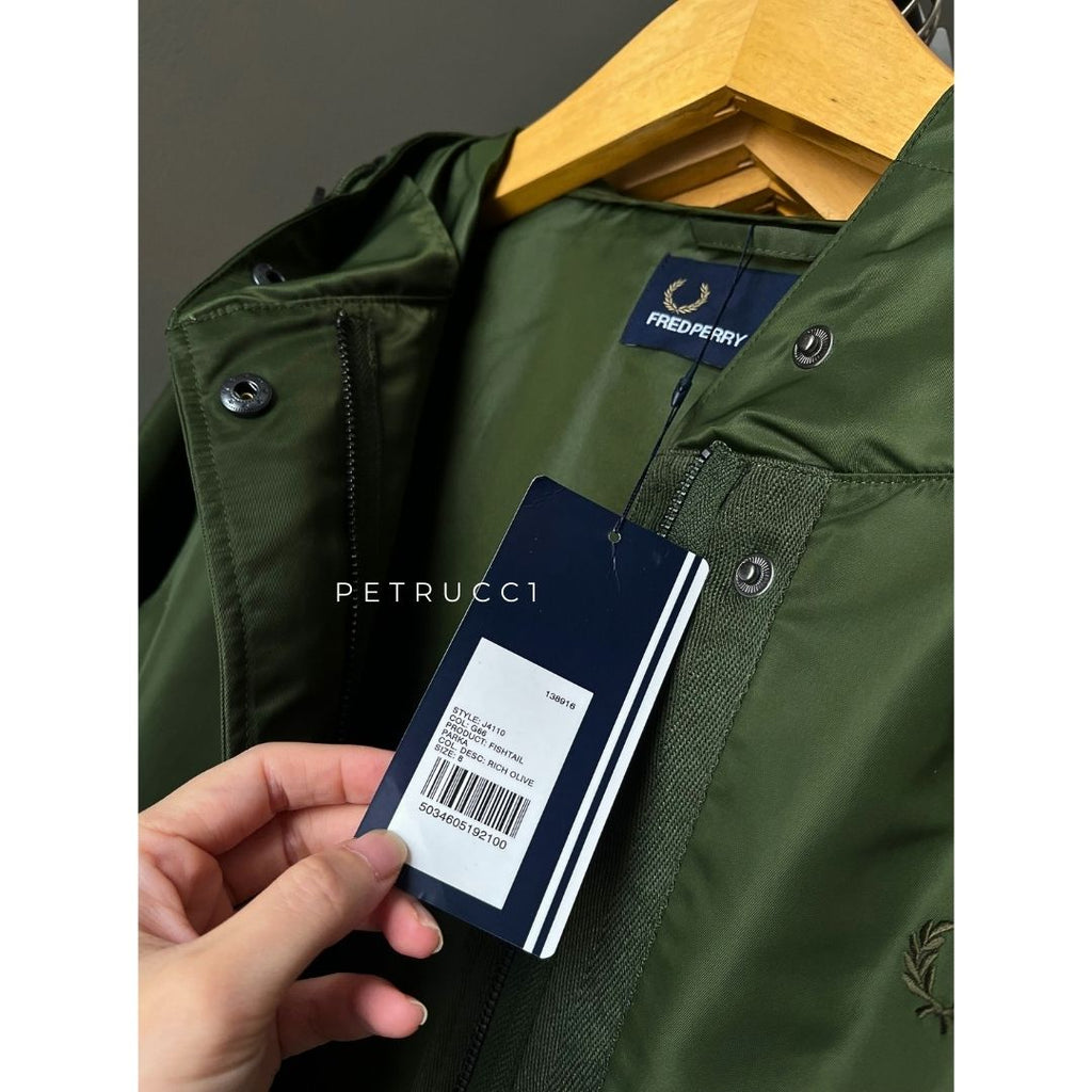 Fred Perry Woman Fishtail Shell Parka J4110/G66