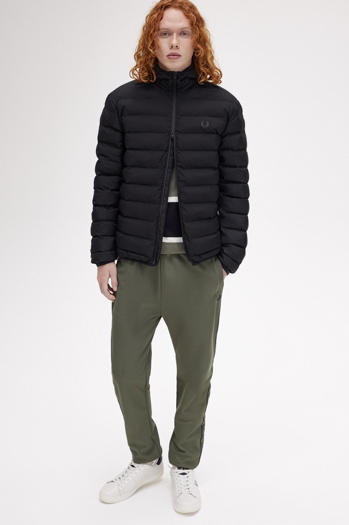 Fred Perry Padded Pocket Detail Jacket Puffer J8545/102