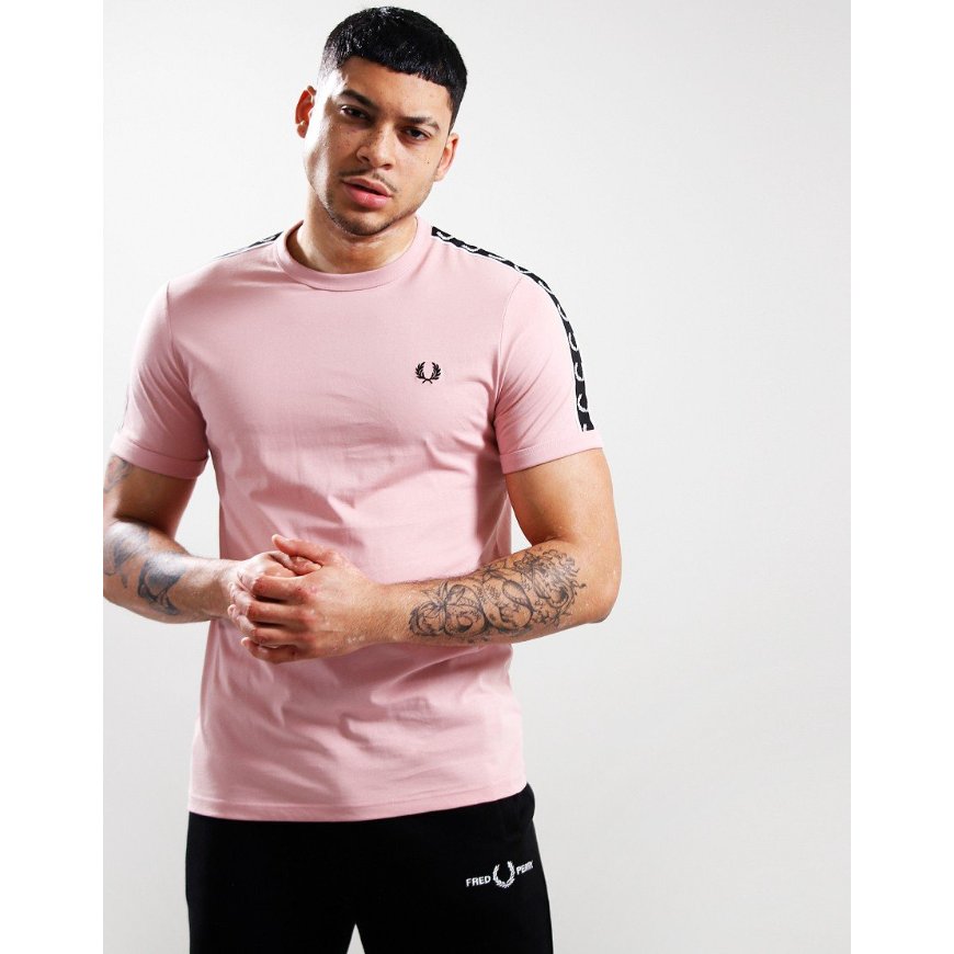Fred Perry T SHIRT ORIGINAL KAOS COWO branded T shirt M4613/R48