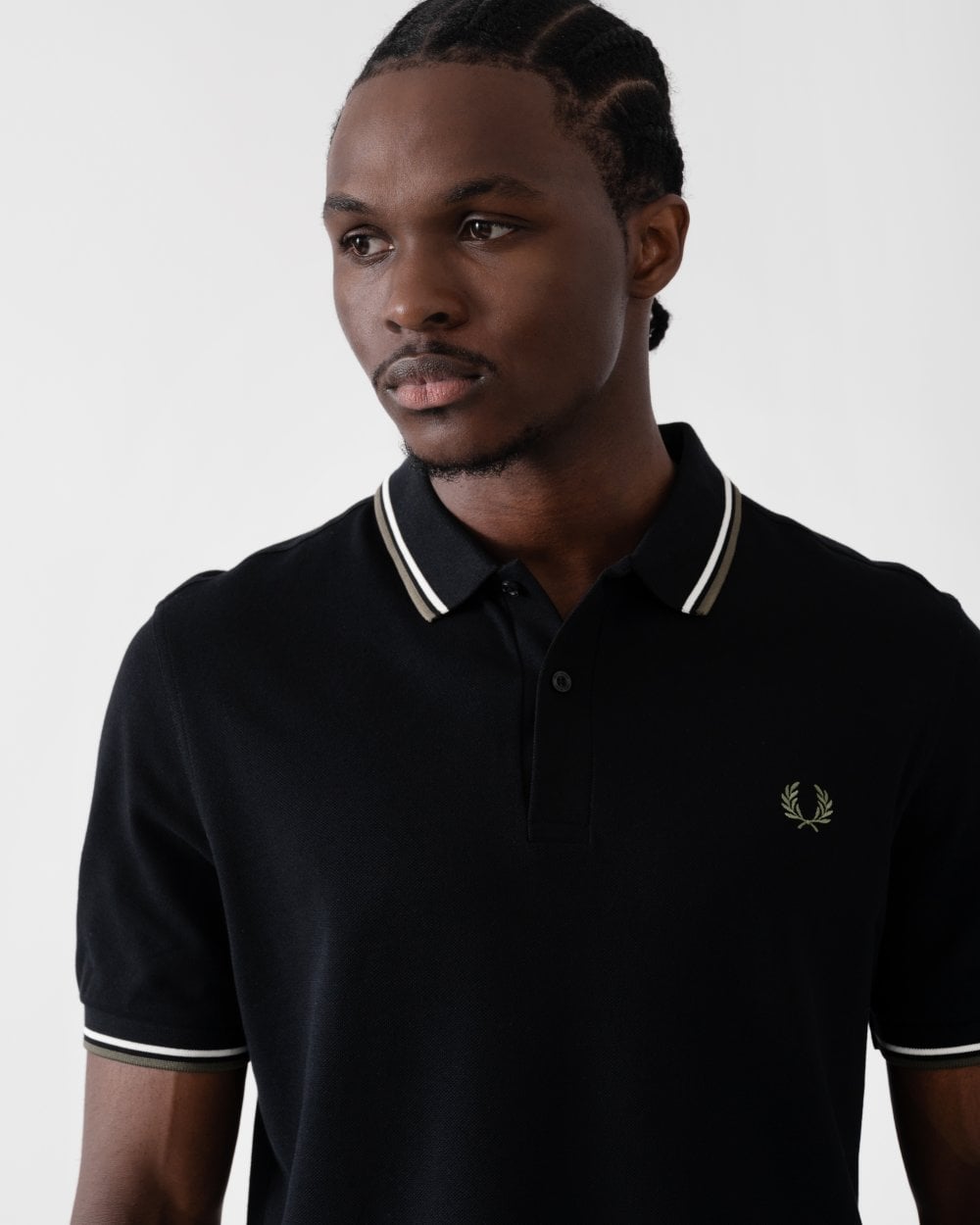 FRED PERRY Polo Shirt Cowo Original Kaos Pria M3600/W54