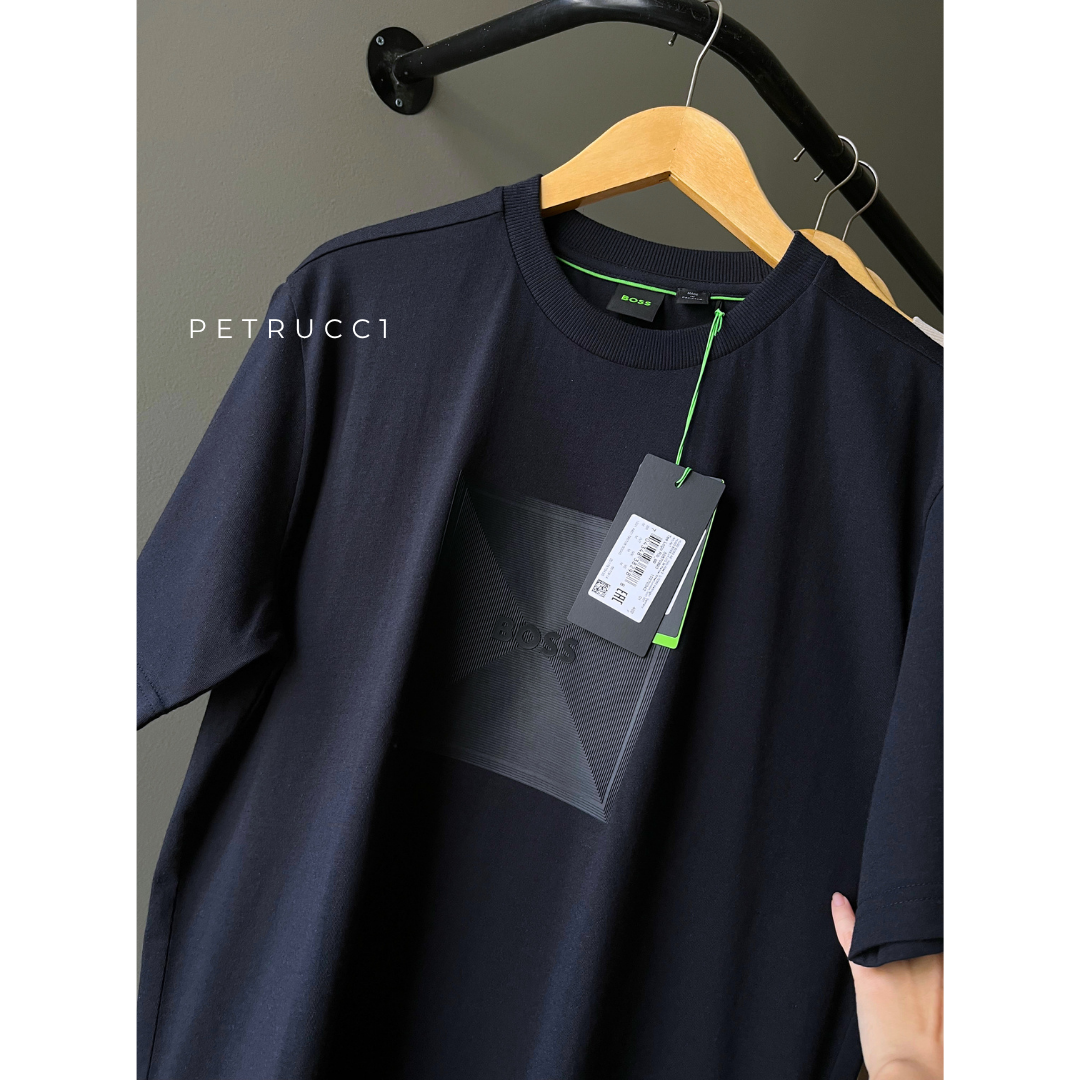 BOSS TEE LOGO RIB 99 50538096