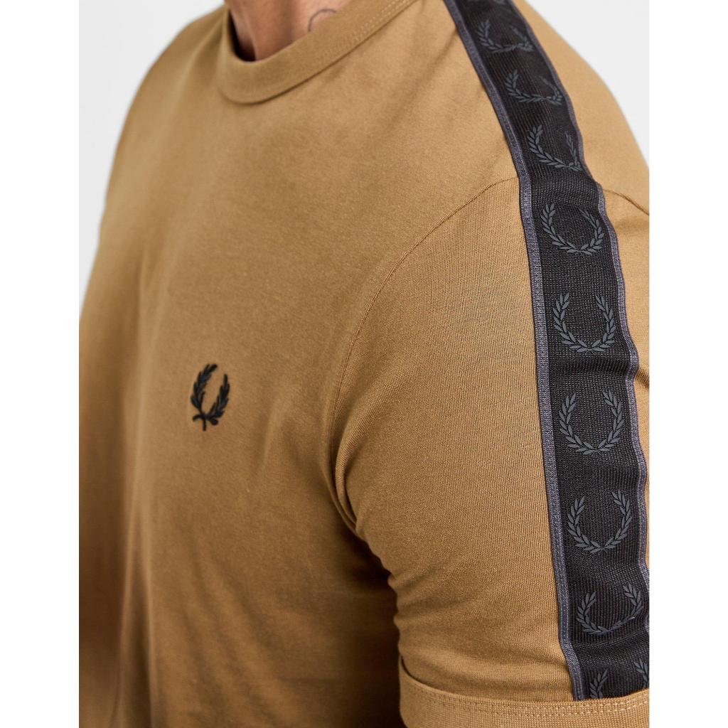 Fred Perry Contrast Tape Ringer T-Shirt Kaos M4613/Y97