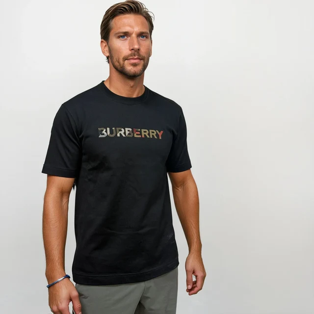 Burberry Kaos Tee T Shirt Cowo Pria Man Men 8111829