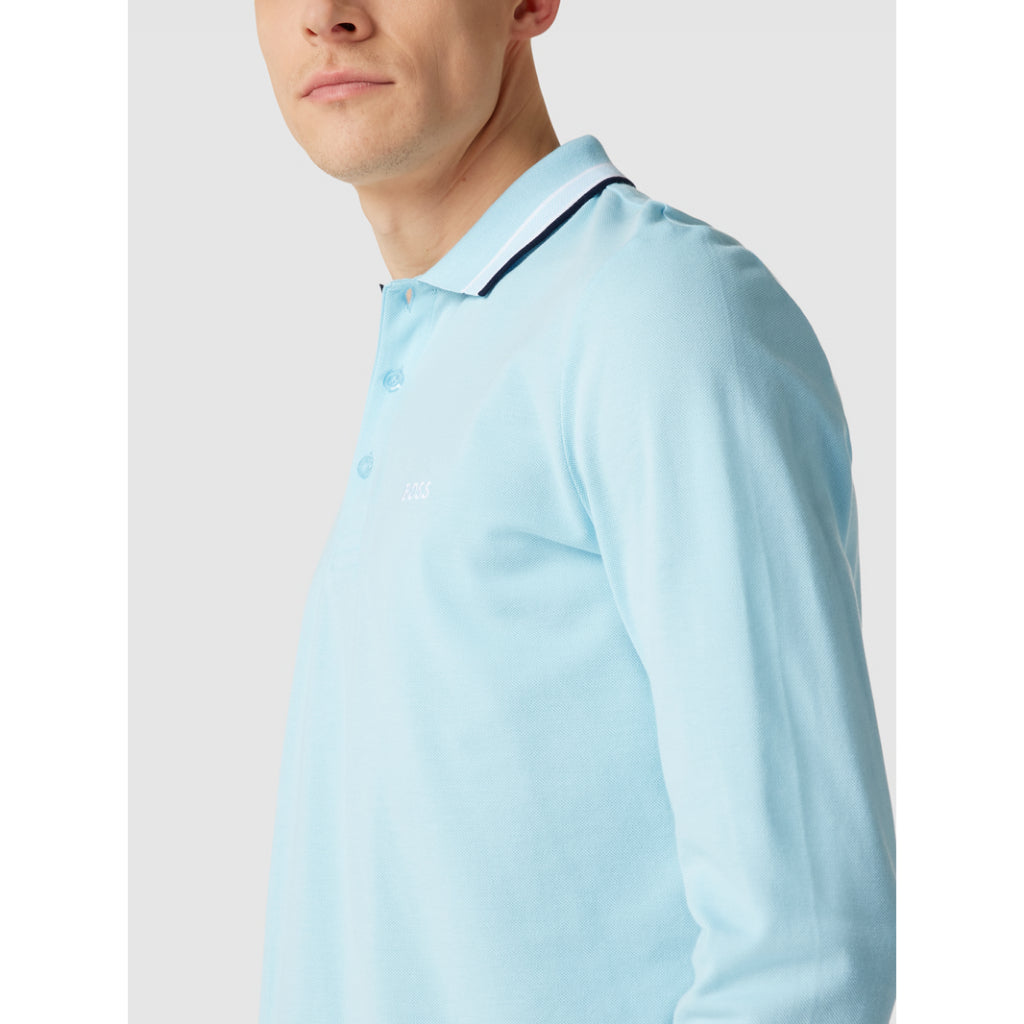 BOSS Polo Shirt Kaos Cowo Pria Man Men Long Sleeve 50469108