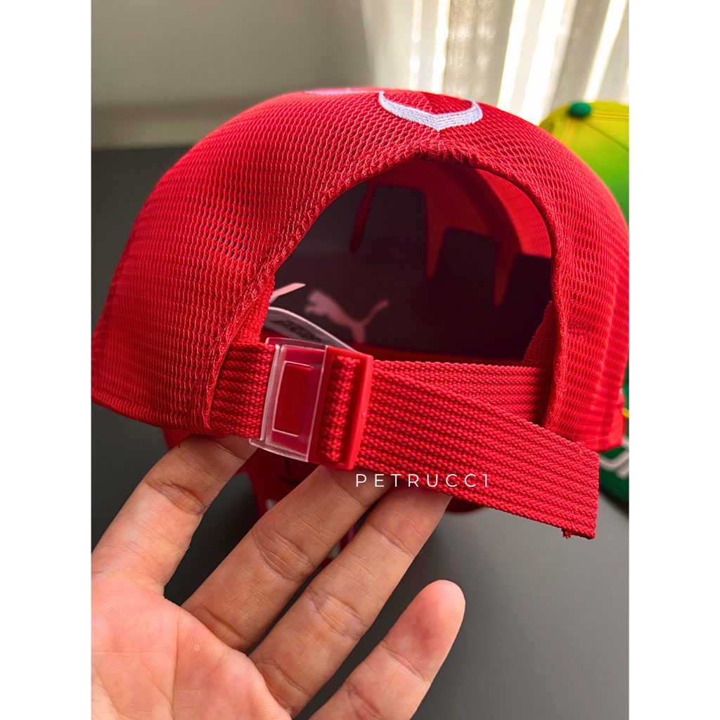FERRARI F1 Hamilton Replica 2026 Puma Trucker Cap for Scuderia Ferrari
