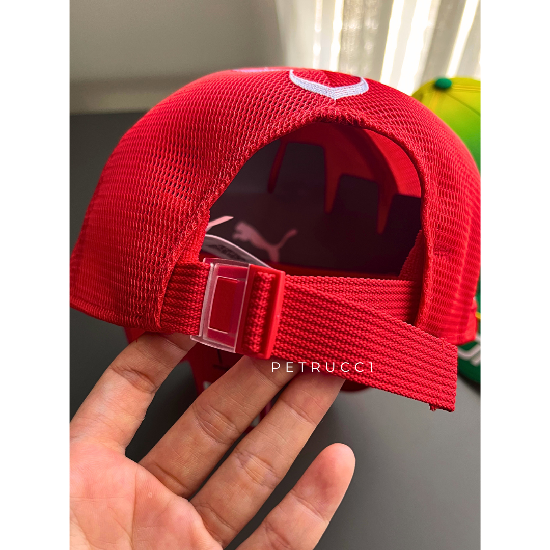 FERRARI F1 Hamilton Replica 2026 Puma Trucker Cap for Scuderia Ferrari