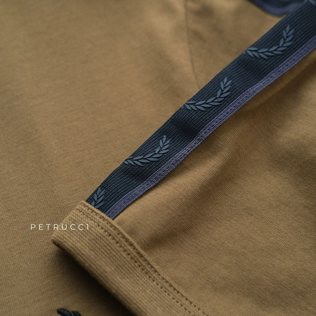 Fred Perry Contrast Tape Ringer T-Shirt Kaos M4613/Y97