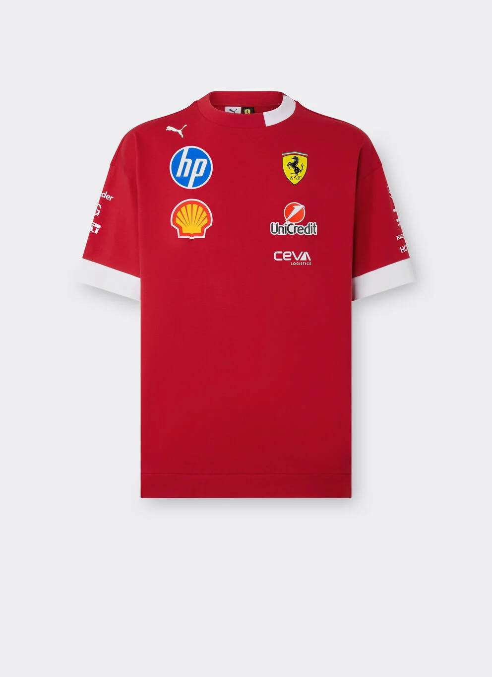 F1 SCUDERIA FERRARI 2025 Scuderia Ferrari 2025 Drivers Tee Men T Shirt