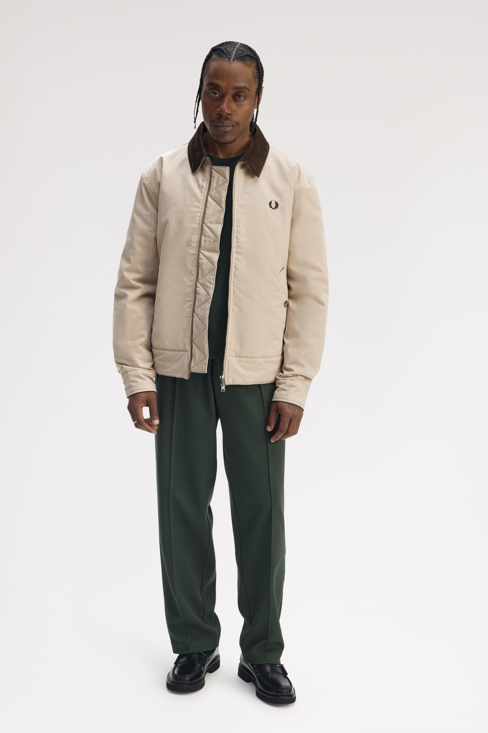 Fred Perry Cotton Caban Jacket Puffer J8535/Z19