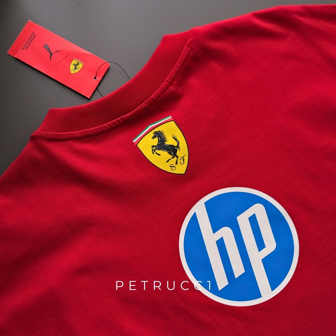 F1 SCUDERIA FERRARI 2025 Scuderia Ferrari 2025 Drivers Tee Men T Shirt