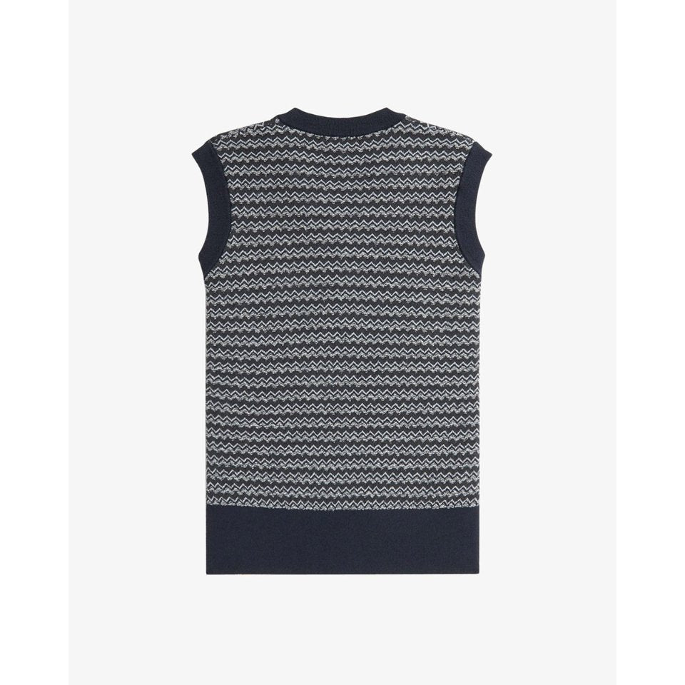 FRED PERRY VEST KNIT outwear outer rajut COWO PRIA K8551/608