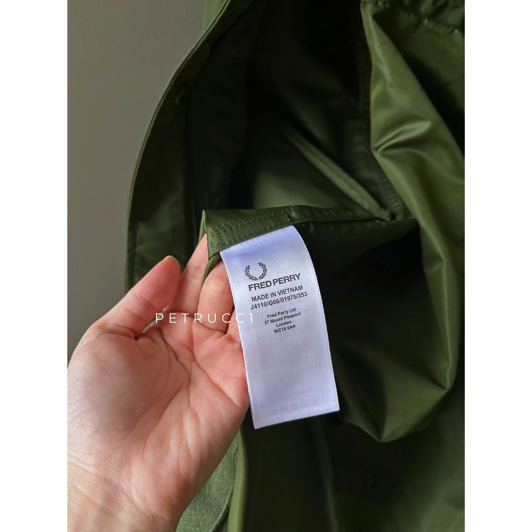 Fred Perry Woman Fishtail Shell Parka J4110/G66