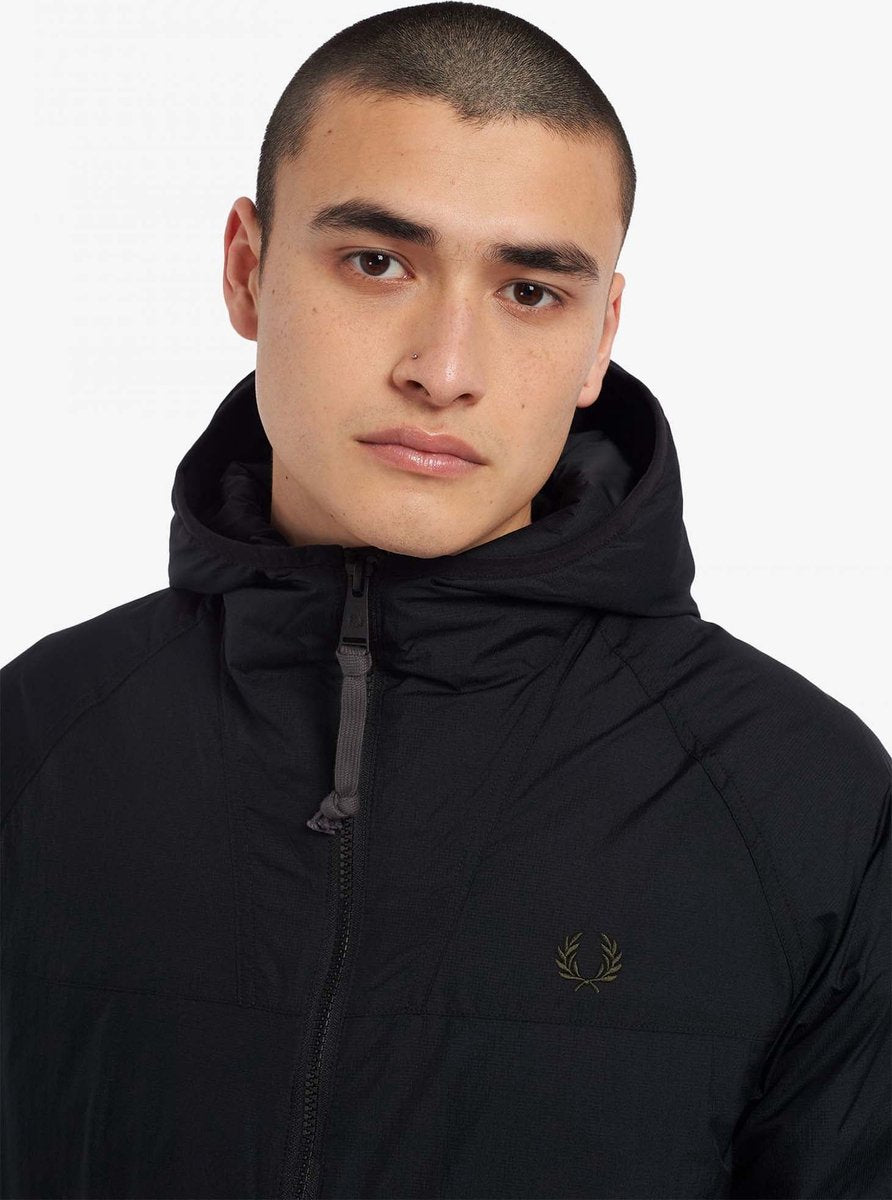 Fred Perry Insulated Hooded Jacket Puffer J2572/102