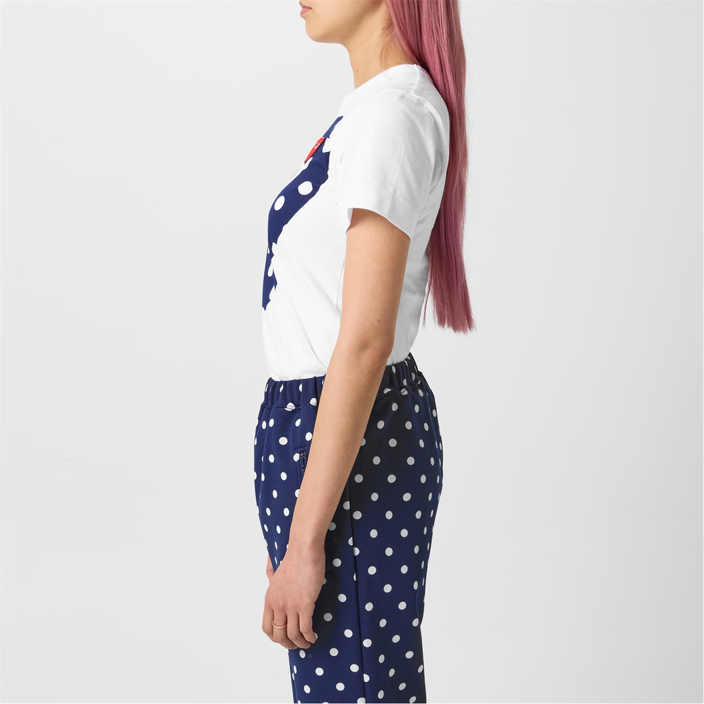 CDG COMME des GARCONS PLAY TEE T SHIRT kaos cowo pria man ORIGINAL