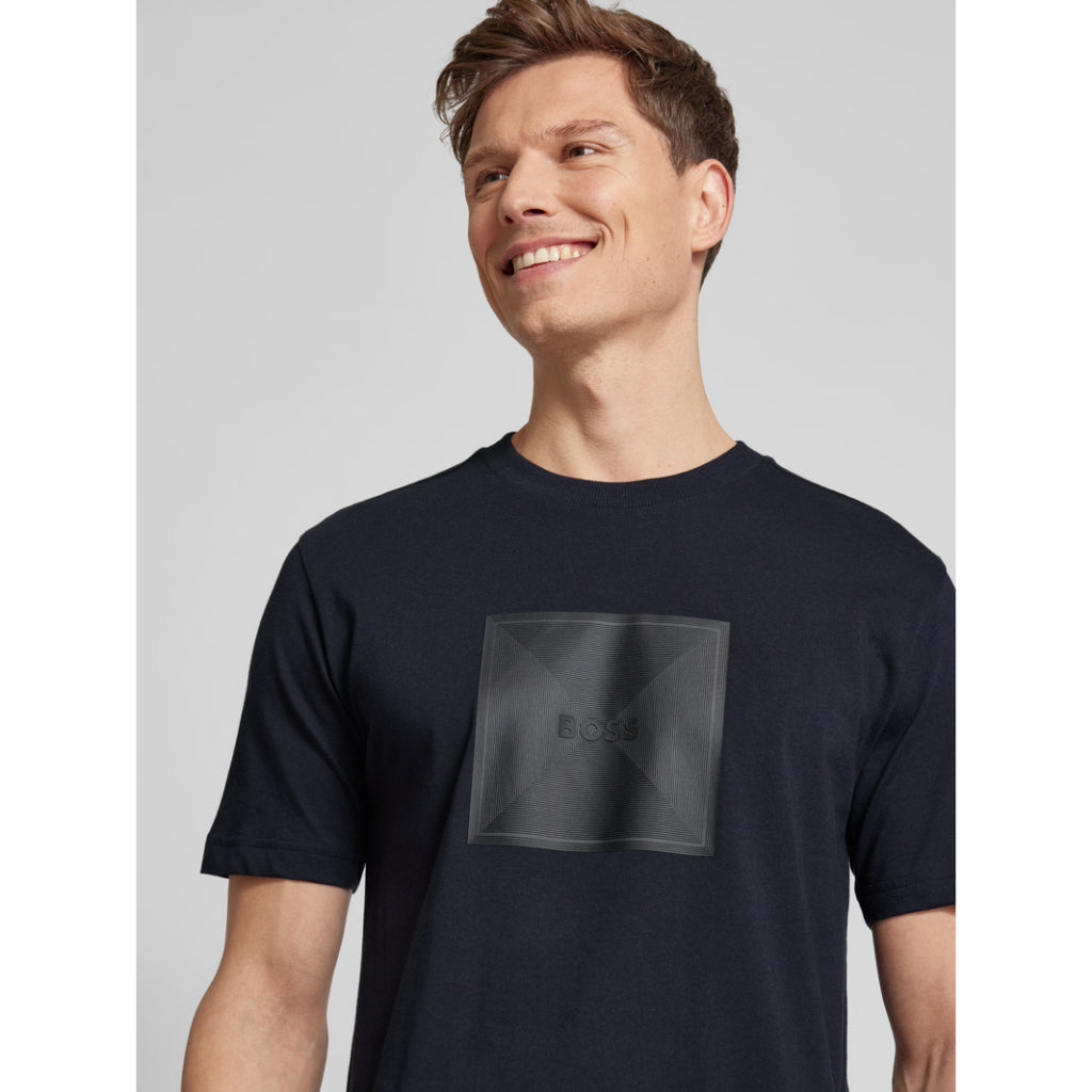 BOSS TEE LOGO RIB 99 50538096