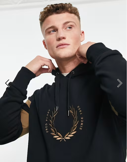Fred Perry Bold Tipped Hoodie M4719/102