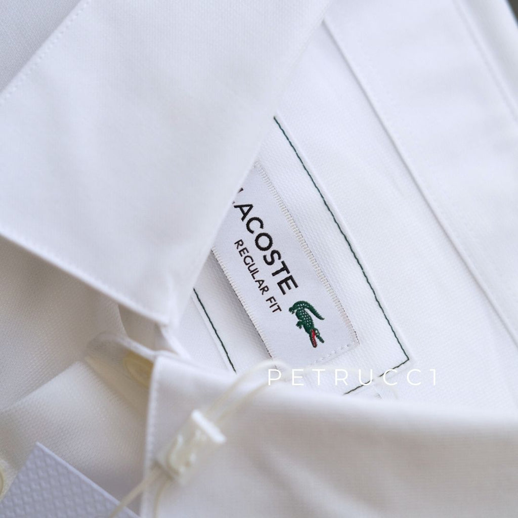LACOSTE Regular Fit Short Sleeved Cotton Shirt CH8528